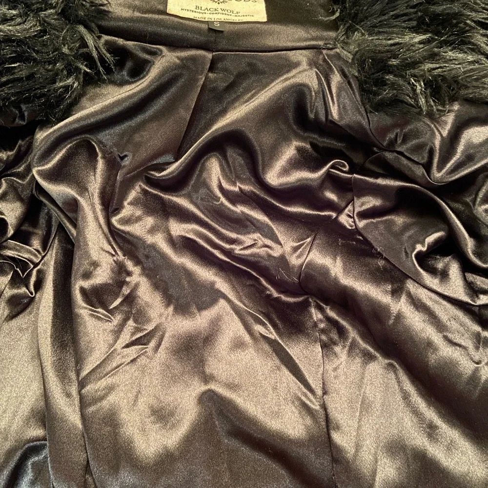 SpiritHoods Black Faux Fur Teddy Jacket - Picture 4 of 7